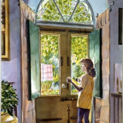 Paulette in Doorway • <a style="font-size:0.8em;" href="http://www.flickr.com/photos/46362485@N02/13701487163/" target="_blank">View on Flickr</a>